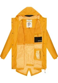 Navahoo Flower Of Ocean - Parka - Amber Yellow -Winterjas Winkel cb31421248374578aedfe3329d1ce52e scaled