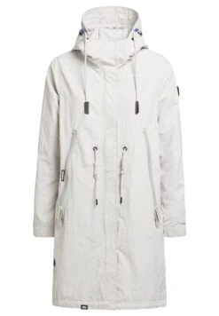 Khujo Adda - Parka - Hellgrau -Winterjas Winkel cd2f5aa062e640ceb8b147a439726418
