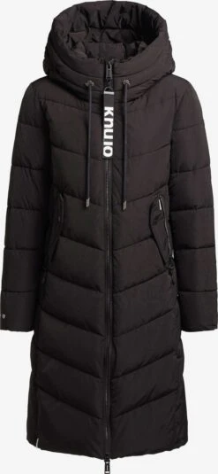 Khujo Wintermantels Wintermantel Ayleena Dames Zwart