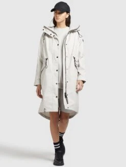 Khujo Marnia - Parka - Hellgrau -Winterjas Winkel ce2802f8a7ef4ba18a38b2e358163dcb scaled