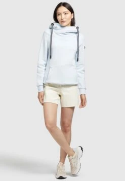 Khujo Rhabea - Hoodie - Hellblau -Winterjas Winkel cea2ec641887436ab4404d741526d8f4 scaled