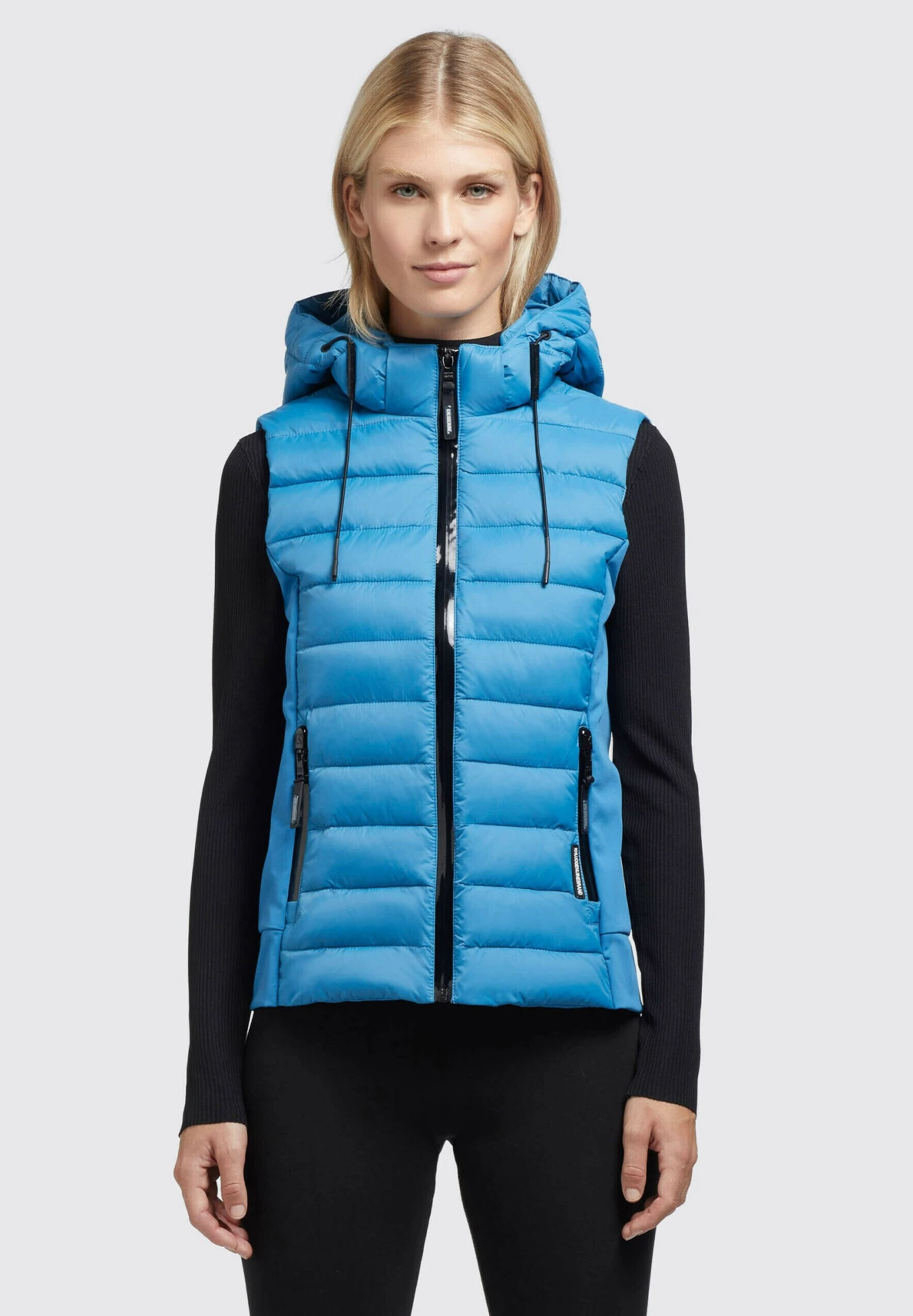 Khujo Fabia Matt - Bodywarmer - Blau 1 Khujo Fabia Matt - Bodywarmer - Blau
