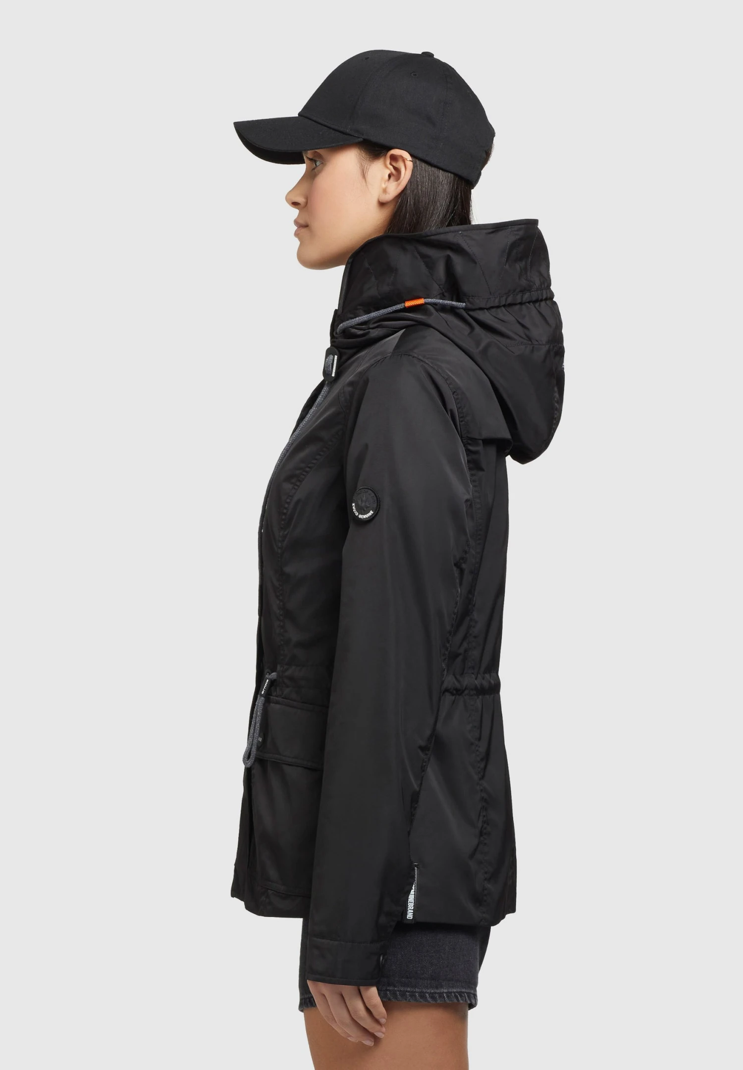 Khujo Debby - Lichte Jas - Schwarz 4 Khujo Debby - Lichte Jas - Schwarz - Afbeelding 4