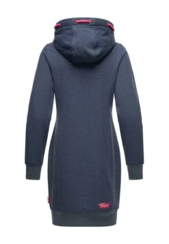 Navahoo Jurk - Dusty Blue Melange -Winterjas Winkel d12a4d3a386b4b62976084da925eb7e5