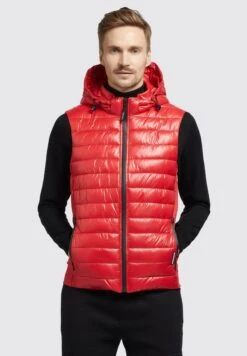 Khujo Wemo Shiny - Bodywarmer - Rot
