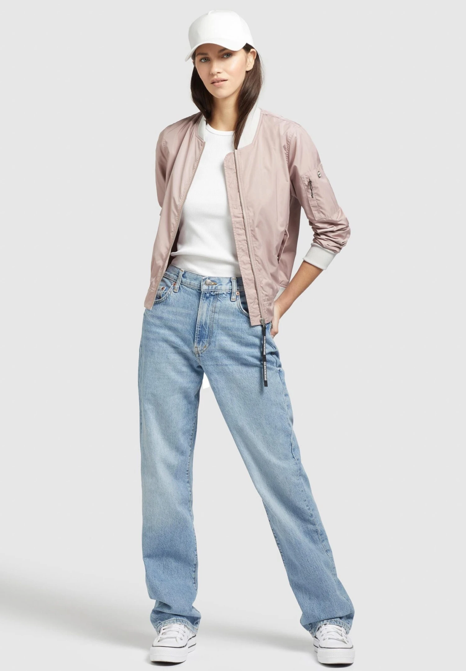 Khujo Stence - Bomberjacks - Blassrosa 5 Khujo Stence - Bomberjacks - Blassrosa - Afbeelding 5