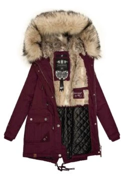 Navahoo Honigfee - Winterjas - Dark Red Melange -Winterjas Winkel dd0ff5823aa84aa6b1da460acf850bd2