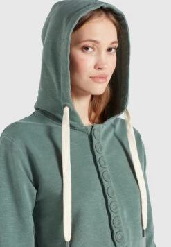 Khujo Keiki - Hoodie - Aqua Gewaschen -Winterjas Winkel e00117ba332d45cd8e2f70b51b0d54f2