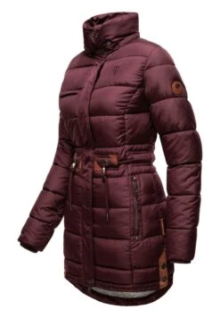 Navahoo Daliee - Winterjas - Dark Red Melange -Winterjas Winkel e234058207aa4db29437ba32297d8e1d scaled