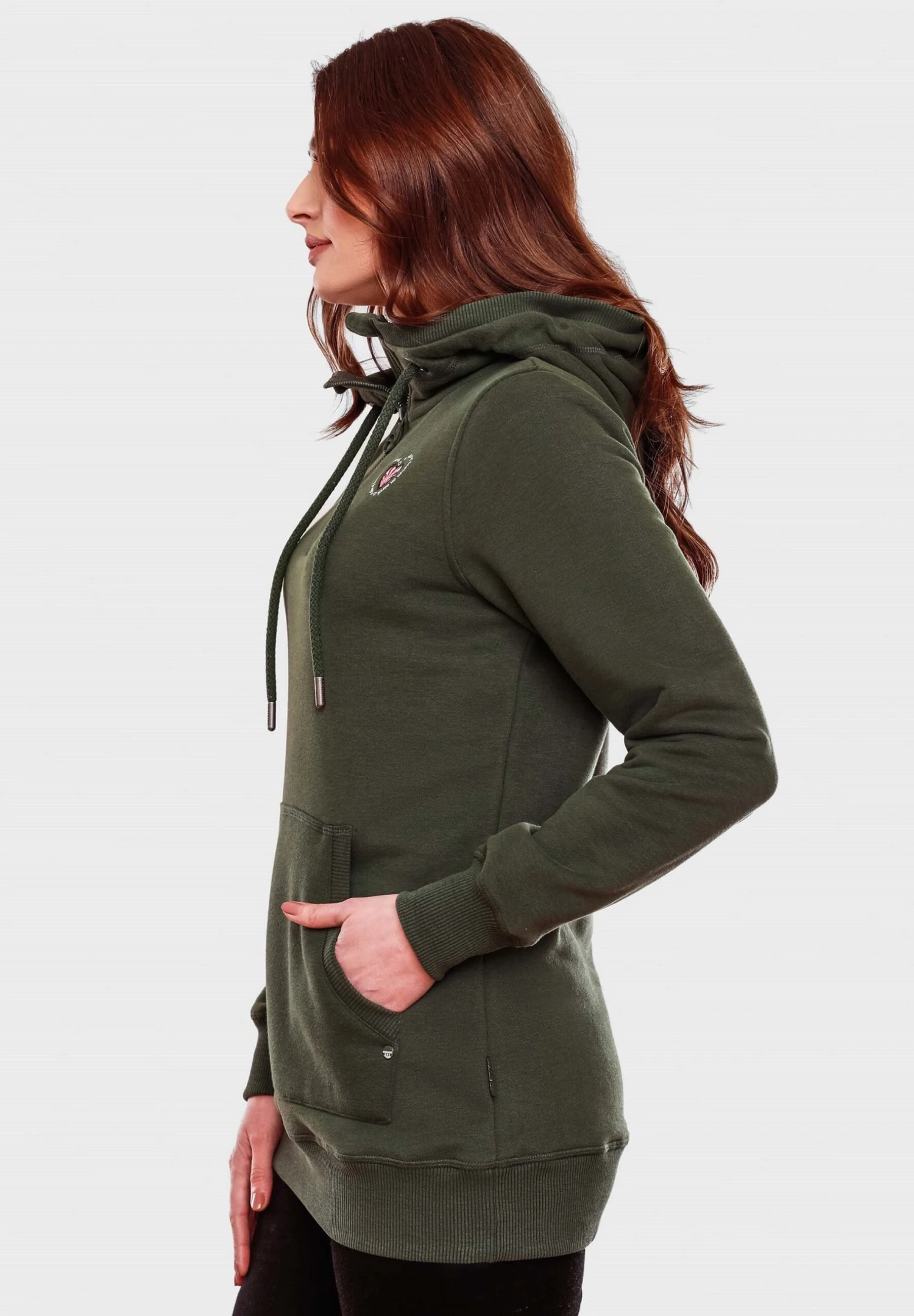 Navahoo Zauberelfe - Hoodie - Dark Olive 3 Navahoo Zauberelfe - Hoodie - Dark Olive - Afbeelding 3