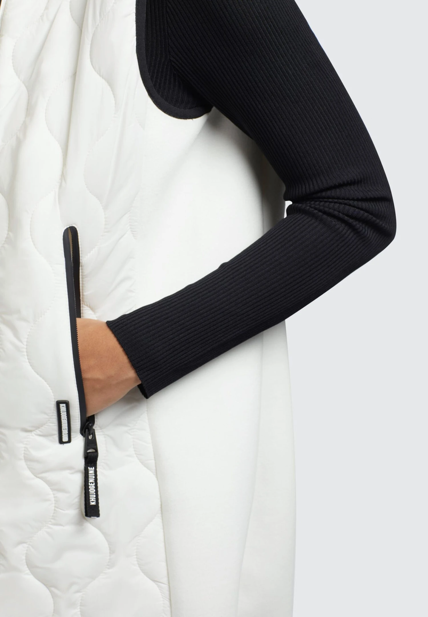 Khujo Malin - Bodywarmer - Naturweiß 6 Khujo Malin - Bodywarmer - Naturweiß - Afbeelding 6