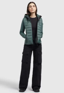 Khujo Ghita Matt - Jas - Kupfergrün -Winterjas Winkel eb9bac5bb39b49969ed224e90fab2449 scaled