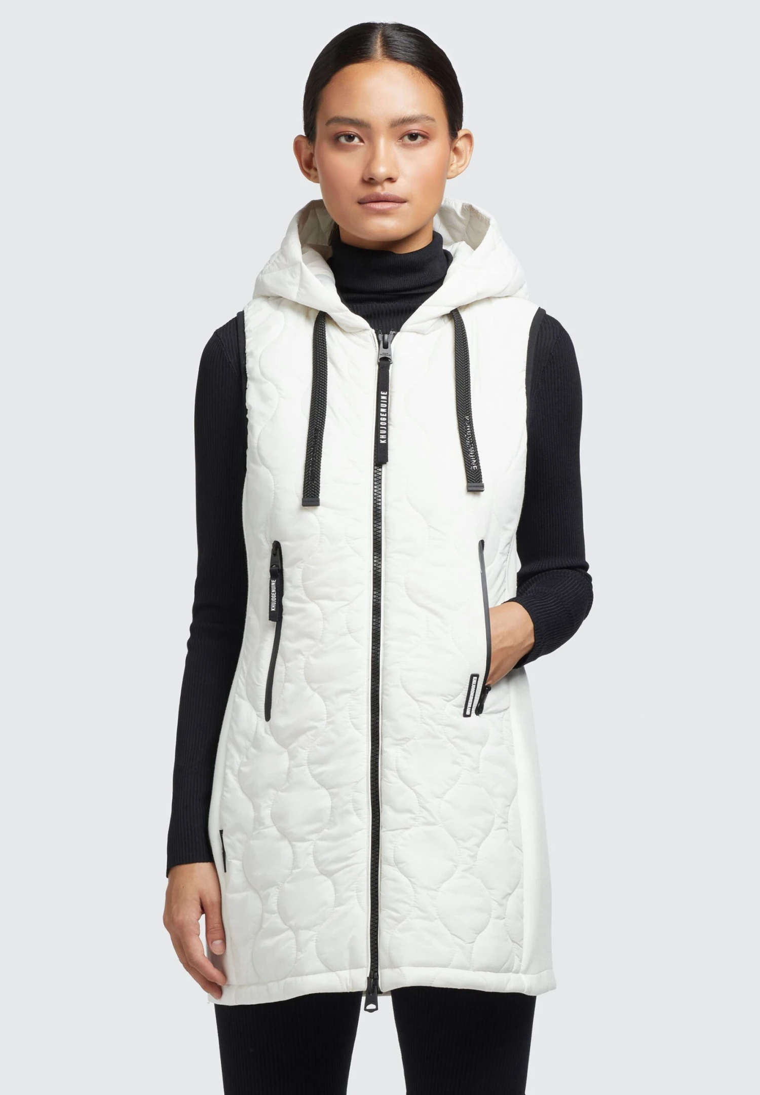 Khujo Malin - Bodywarmer - Naturweiß 1 Khujo Malin - Bodywarmer - Naturweiß