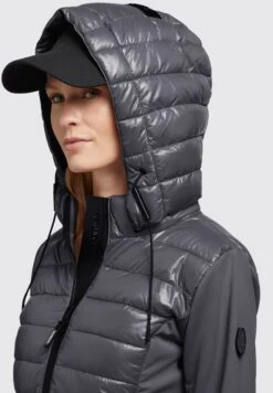 Khujo Ghita Shiny - Jas - Grau -Winterjas Winkel ec84cb5812de44a79afcee83c22e8dfe scaled
