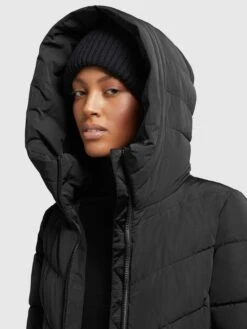 Khujo Wintermantels Wintermantel Formin Dames Zwart -Winterjas Winkel ed8ee95ede0ffa7f1f50845f0f641093 scaled