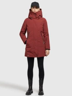 Khujo Winterjassen Winterjas Viona 3 Dames Roestrood 10 Khujo Winterjassen Winterjas Viona 3 Dames Roestrood -Winterjas Winkel ef071a5229469557b31ab3558c3a0edb scaled
