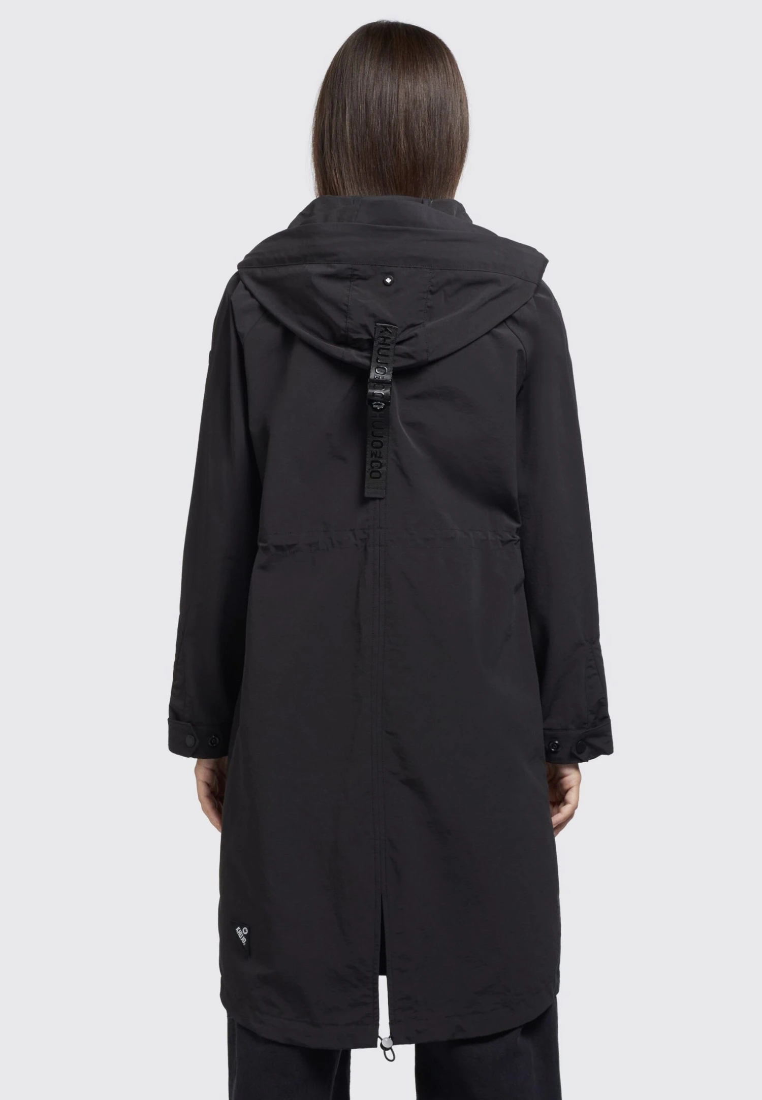 Khujo Marnia - Regenjas - Schwarz 3 Khujo Marnia - Regenjas - Schwarz - Afbeelding 3