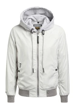 Khujo Persee - Lichte Jas - Hellgrau -Winterjas Winkel f9d7358c68ff4c21826f51b2276efb53