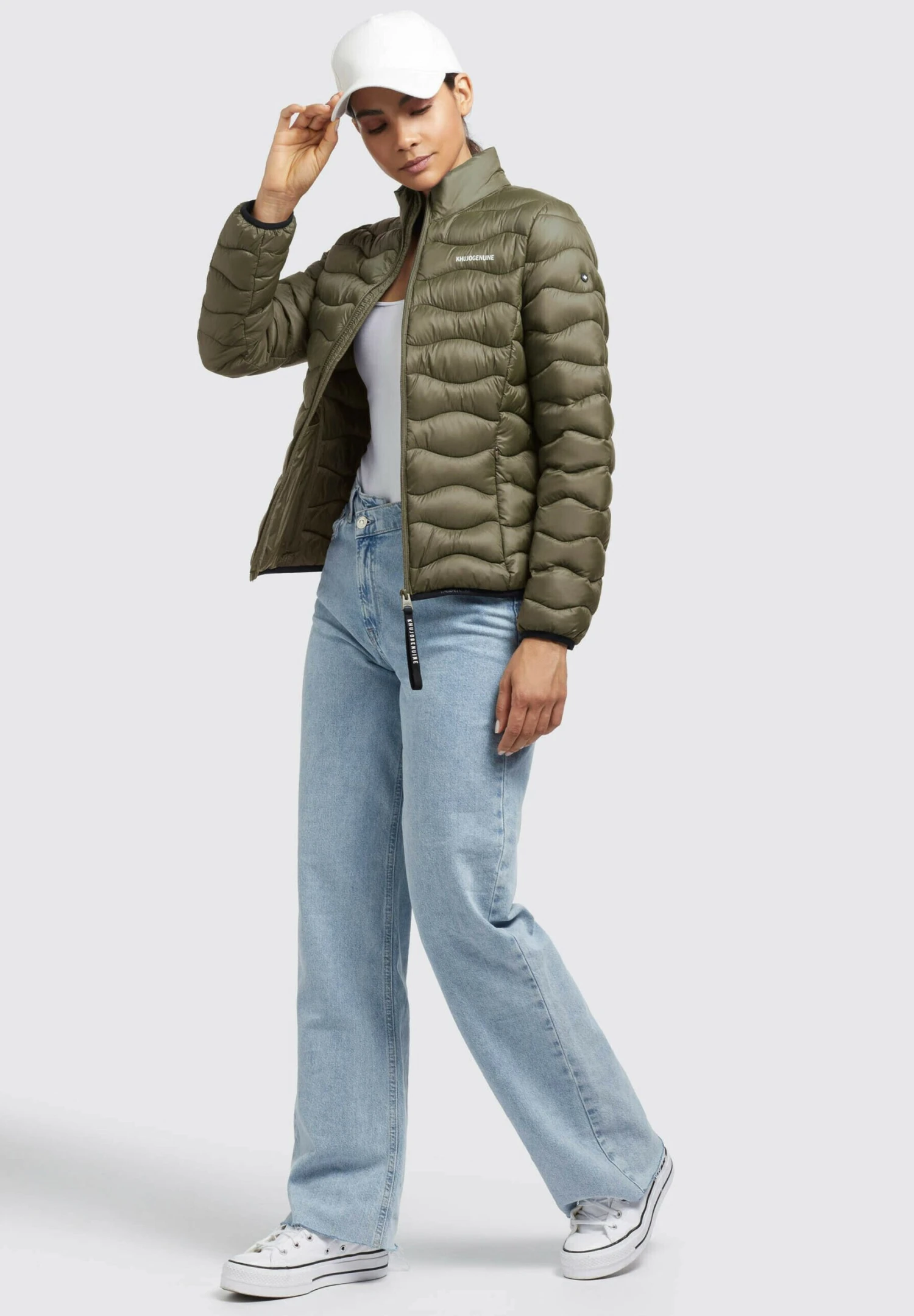 Khujo Eleni - Jas - Olivgrün 4 Khujo Eleni - Jas - Olivgrün - Afbeelding 4