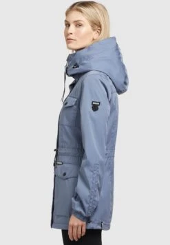 Khujo Elst - Parka - Blau 11 Khujo Elst - Parka - Blau -Winterjas Winkel fed14914c47f401bbf6efb1fab568126